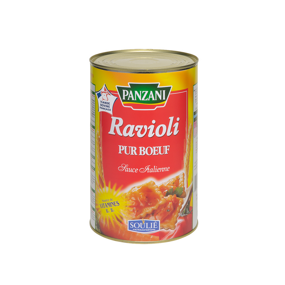 Panzani Ravioli Italian 3X4KG can
