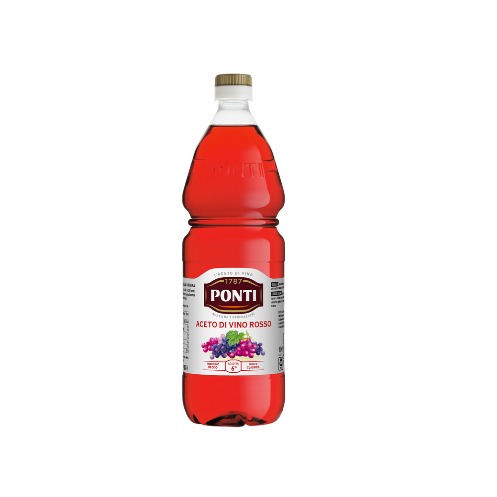 Ponti Vinegar from red wine 12x1000ml