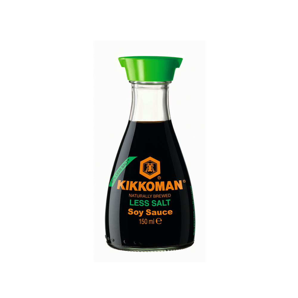 Kikkoman Soy sauce less salt dispenser 6x150ml